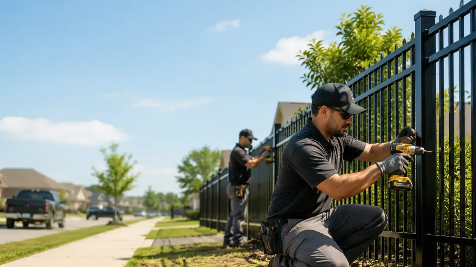 Metal Fence Installation in Newton, KS